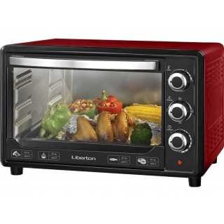 Настольная духовка LIBERTON LEO-480 Red в Запорожье